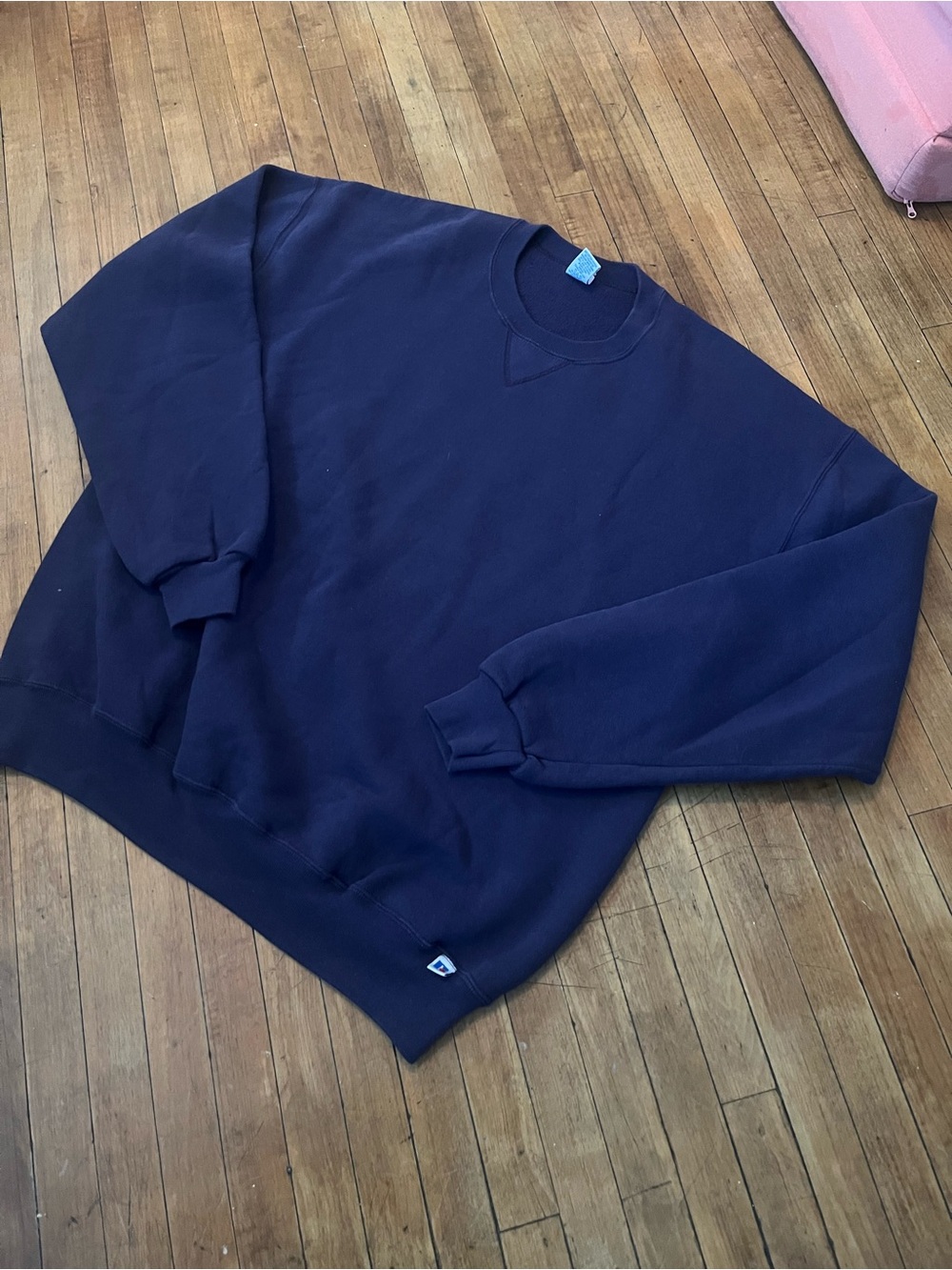Vintage 90s Russell Athletic Blank Crewneck Sweatshirt XL